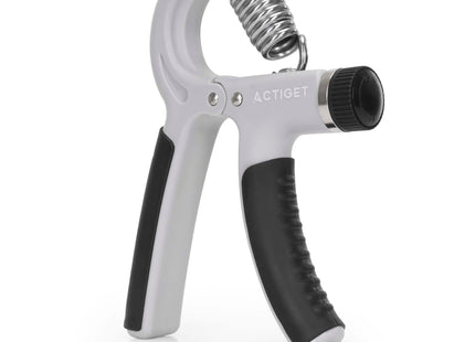 Actiget® Handtrainer | Handknijper | Verstelbaar | Grijs/Zwart | 20-50 Kg
