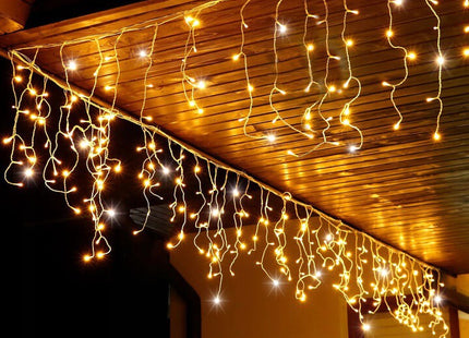 IJspegel Verlichting | 20 m + 2.5 m Snoer | 500 LED | Warm Wit | Koppelbaar | Flash