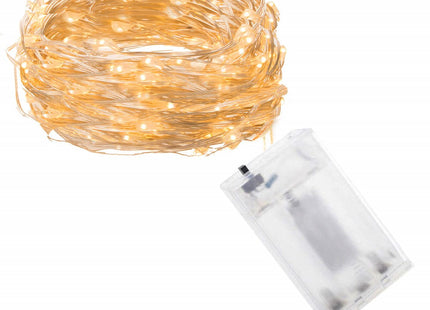 Draadverlichting Kerstverlichting | 9.9 m | Waterdicht | Op Batterij | LED-Verlichting | Warm Wit