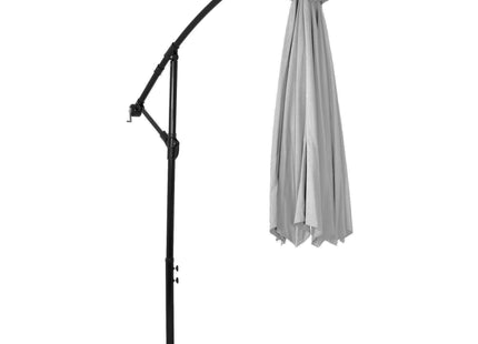 Parasol | Parasols | Kantelbaar | Met Ventilatie | Lichtgrijs | 290 cm