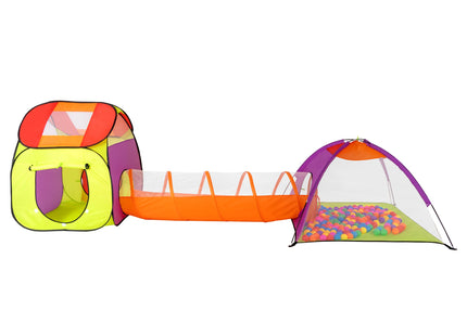 Tent - Inclusief Tunnel - Pop-up Tent - Speelgoed - Speeltent