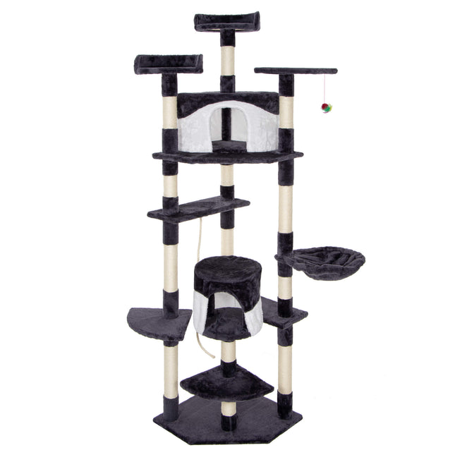 Krabpaal - 11 Etages - Voor Katten - Meubelbescherming - 203 cm