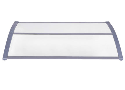 Deurluifel - Transparant - Kunststof - Uv - Bestendig - 150 x 80 cm - Grijs