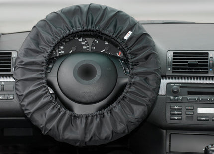 CarPassion Stuurhoes - Steering Cover - Polyester - Ø 34-50 CM