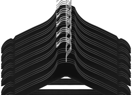 Kledinghangers | Kledinghanger | 20 Stuks | Zwart