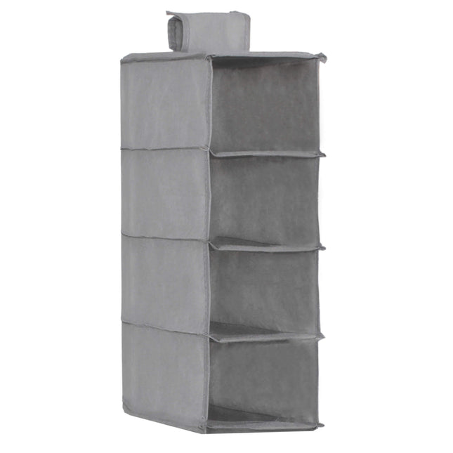 Kast Organizer | Hangend | 4 Lades | Grijs |  80 x 30 x 30 cm