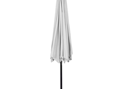 Parasol | Parasols | Kantelbaar | Met Ventilatie | Licht Grijs | 300 cm