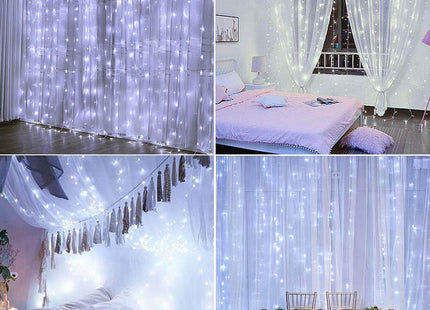 Lichtgordijn | IJspegel Verlichting | 400 LEDs | Koel Wit