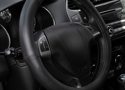 Carpassion Stuurhoes - Steering Cover - Leer - Ø 42-44 CM