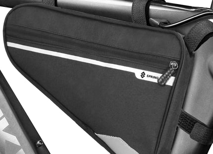Fietstas - 1.2 L - Zwart - Grijs