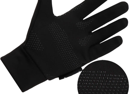 Handschoenen - Touch - Stretch - Zwart - Nylon - Unisex - Maat L