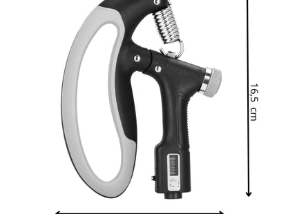 Handtrainer | Handknijper | Zwart/Grijs | 10-100 Kg