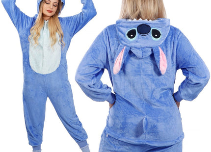 Onesie Volwassenen  | Maat M | Blauw