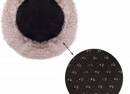 Hondenmand Donut | 80 cm | Licht Bruin