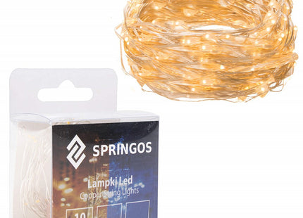Draadverlichting Kerstverlichting | 0.9 m | Waterdicht | Op Batterij | LED-Verlichting | Warm Wit