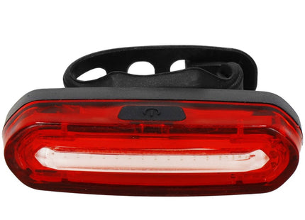 Fietslamp - Fietslicht - Fietsverlichting - Achterlicht fiets - LED - USB - Zwart/Rood
