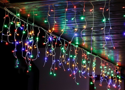 IJspegel Verlichting | 20 m + 2.5 m Snoer | 500 LED | Multicolor | Koppelbaar | Flash