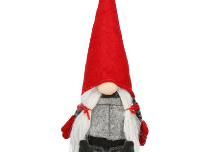 Kerstkabouter - Kerstdwerg - Kerstversiering - 38 cm