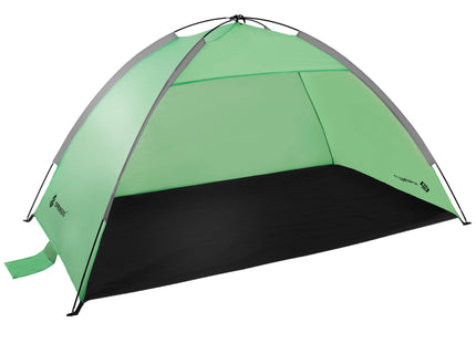 Strandtent | Tuintent | UV Filter | Inclusief Draagtas | 120 x 210 x 112 cm | Polyester | Polyethyleen | Groen | Zwart | Grijs