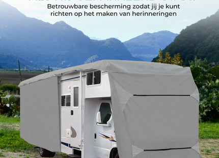 Camperhoezen - Caravanhoes - Caravan beschermhoezen - Waterdicht - UV-bestendig - 4 Laags - 6,60 x 2,35 x 2,75 M - (170g/m²)