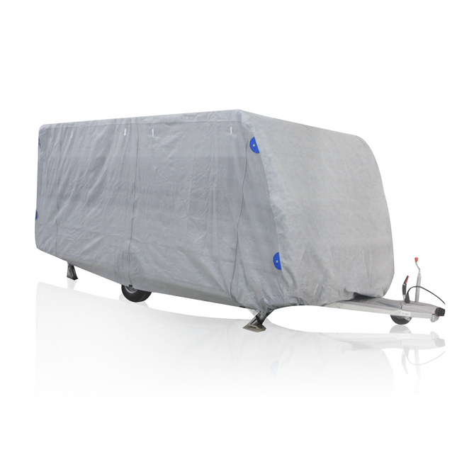 Caravanhoes - Caravan beschermhoezen - Camperhoezen - Waterdicht -  UV-bestendig  - Maat S - 4,60 x 2,50 x 2,20 M -  (170g/m²)