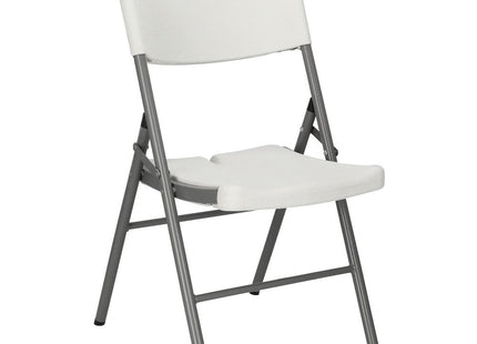 Campingstoel | Kampeerstoel | Vouwstoel | Klapstoel | Polyetheen | Wit