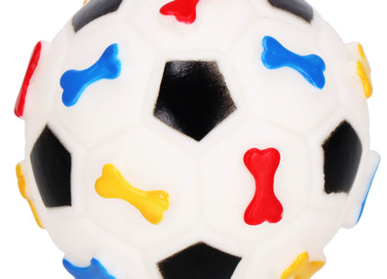 Hondenspeeltje - Hondenbal - Rubber - Bal - Meerkleurig - 7,5 cm