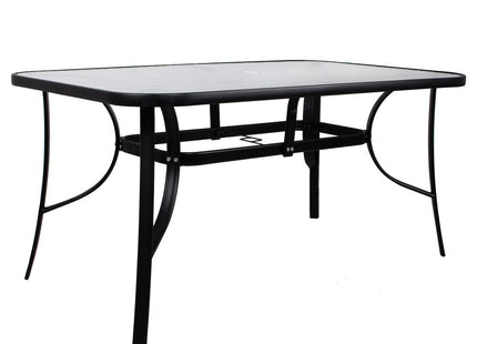 Tuinset | Tuinset 4 Persoons | Tuinsets | Tuintafel & Tuinstoelen | 4 Personen | Zwart