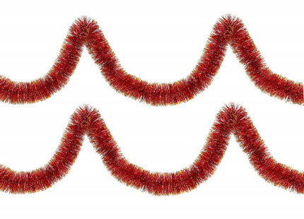 Kerstslinger | Guirlande | 6 m | Rood/Goud