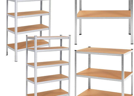 Opbergrek - Stellingkast -  875 kg - Metaal - 180 x 90 x 30 cm
