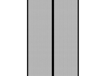 Deurhor | Vliegengordijn | Deurgordijn  | Magnetisch | 100 x 210 cm | Zwart