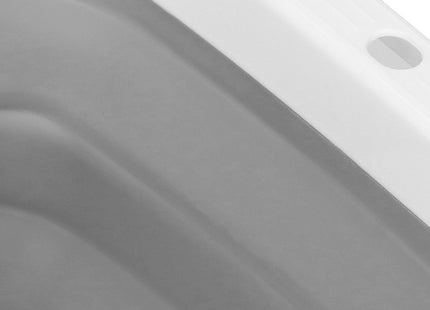 Wasmand | Opvouwbare Wasmand | 8.5L | Grijs/Wit