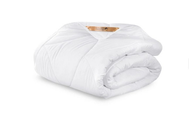 2-in-1 Dekbed - 140 x 200 cm - Wit- Dekbed zonder overtrek - Anti Allergie & Ademend - All Year Dekbed - Zomerdekbed & Winterdekbed