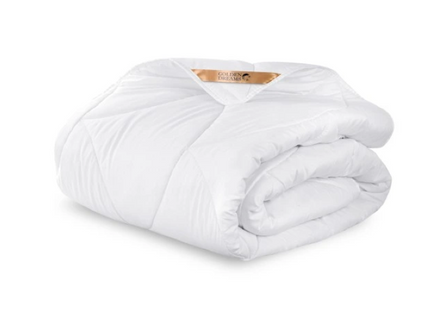 2-in-1 Dekbed - 140 x 200 cm - Wit- Dekbed zonder overtrek - Anti Allergie & Ademend - All Year Dekbed - Zomerdekbed & Winterdekbed