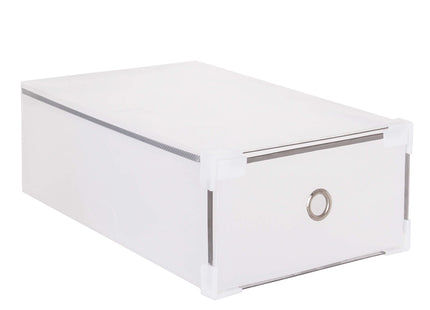 Schoenenbox | Sneakerbox | Kunststof | Transparant | 1 Stuk | 31 x 20,5 x 11 cm