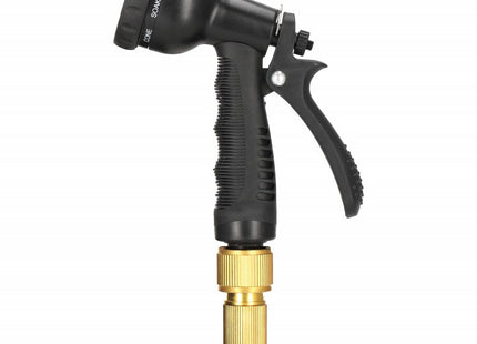 Tuinslang | Rekbare Tuinslang | Flexibel | Latex | 10m – 30m | Zwart/Goud