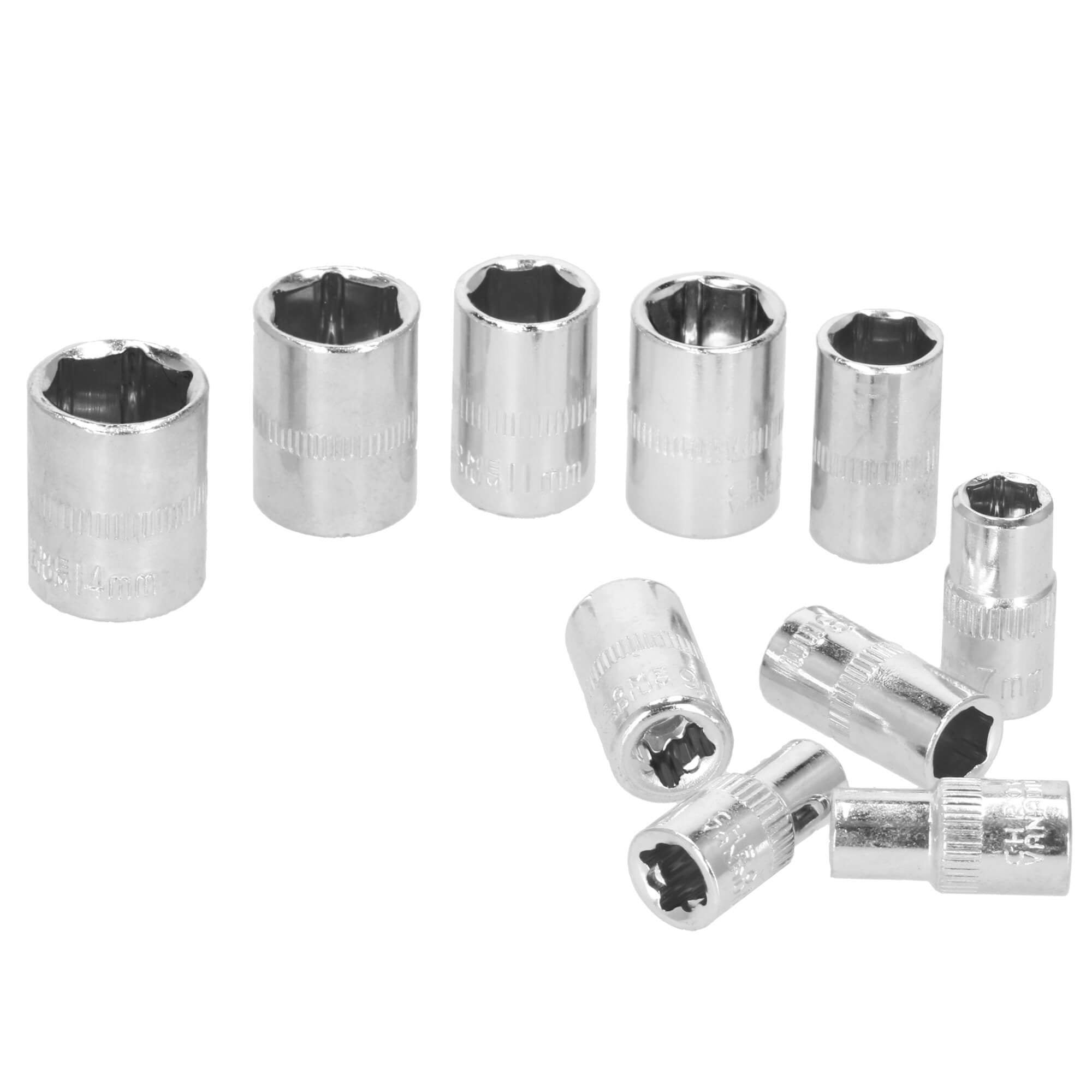 Dopsleutelsets - Gehard - Gereedschap Set - Koffer - 46 Stuks