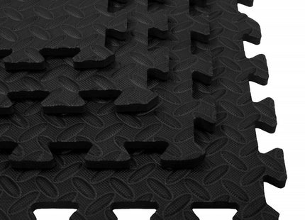 Puzzelmat | Fitness Vloer | Fitnessmat | Fitnesstegels | 60 x 60 cm | Set van 4