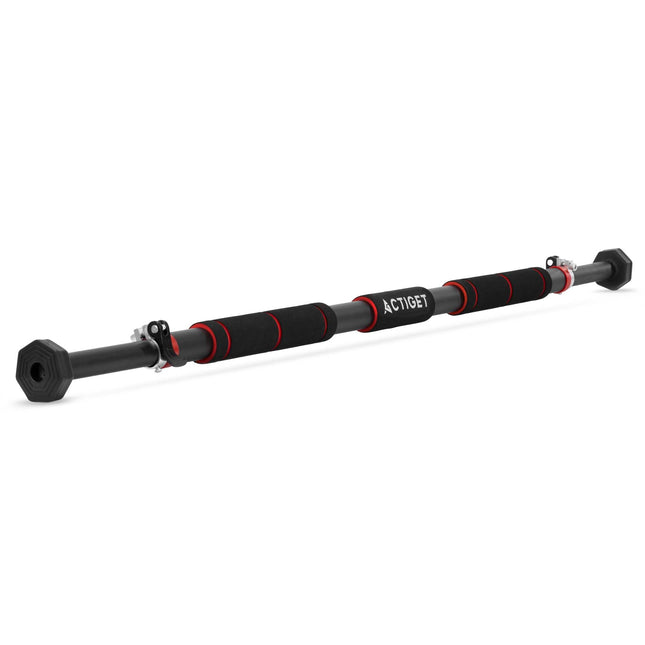 Pull Up Bar - Optrekstang - Telescopisch - Verstelbaar - Staal - Zwart - 82-130 CM - 300KG
