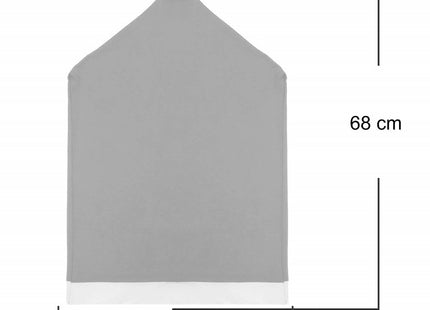 Stoelhoes Kerst | 1 Stuk | Grijs/Wit