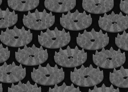 Acupressuurmat - Spijkermat -  Lichaamsstimulator - Ontspanning - Massage- Zwart