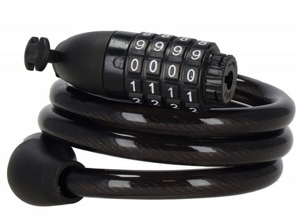 Fietsslot | Cijferslot | Slot | 95 cm | Zwart