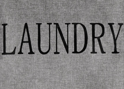 Wasmand - Opbergmand  - Kledingmand - Organizer - Handvatten - Laundry - Grijs