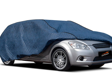 Pillow Autohoes - Beschermhoes - Waterdicht - Vorstbestendig - Maat XL - 3 laags - Blauw - 470-500 Cm