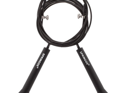 Springtouw | Sport Springtouw | Fitness Springtouw | Verstelbaar | Zwart 3m