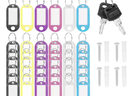 Sleutelkluis | Sleutelkast | Sleutelbox | 42 Haken | 35 x 27 x 8 cm | Wit