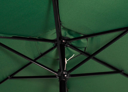 Parasol | Parasols | Kantelbaar | Met ventilatie | Groen | Ø 400 CM