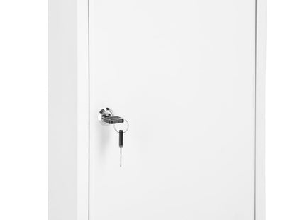 Sleutelkluis | Sleutelkast | Sleutelbox | 42 Haken | 35 x 27 x 8 cm | Wit