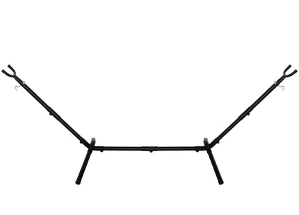 Hangmatstandaard | Eenvoudige Montage | Weerbestendig | 270 x 99 cm | Metaal | Zwart