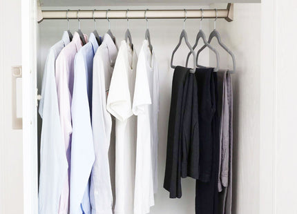 Kledinghangers | Kledinghanger | 20 Stuks | Grijs